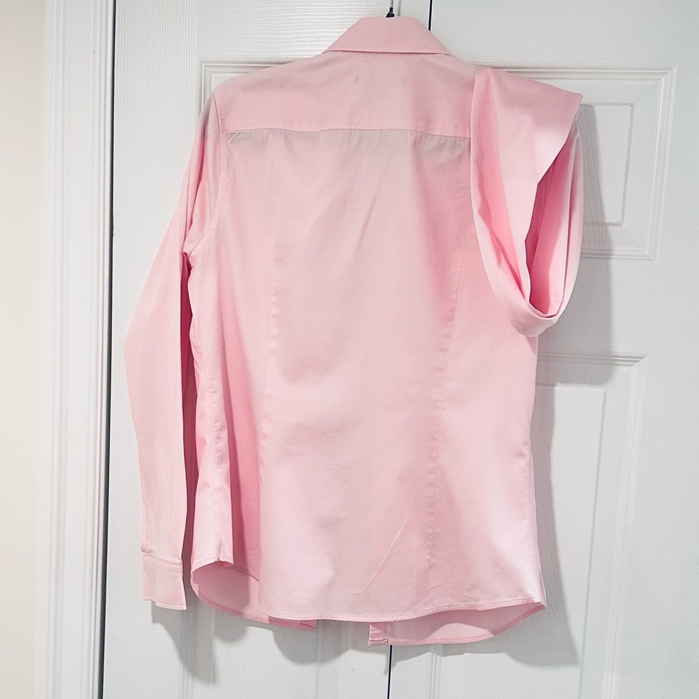 Banana Republic Light Pink Button Down Tailored Oxford Shirt-Size Small-Like New - Picture 2 of 7
